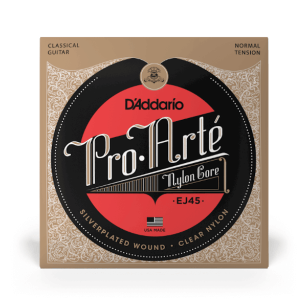 D'Addario EJ45 Normal Tension, Pro-Art Nylon Classical Guitar Strings