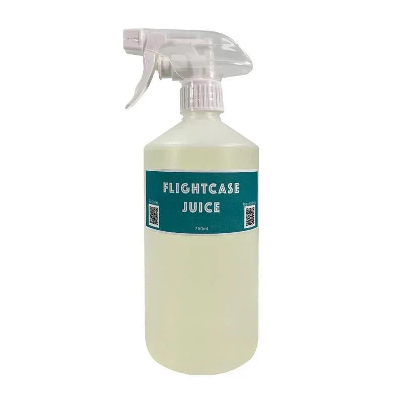 Flight Case Juice Label Cleaning Solution