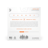 D'Addario 10-47 Extra Light, XS Phosphor Bronze Coated Acoustic Guitar Strings 3 Pack