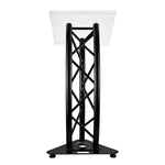 Global Truss Truss Lectern Stage Black