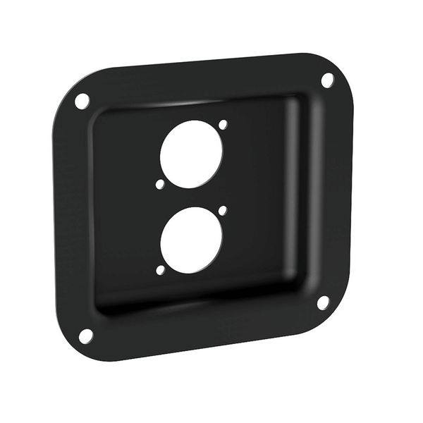Penn Elcom D0947K Small Black Dish for 2 x D-Series Connectors