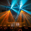 Ultimax DJ Combi Booth With Pole Kit and Equinox Helix 100w Moonflower Lights