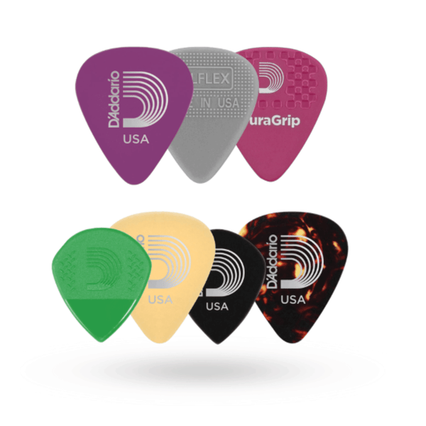 D'Addario 1XVP4-5 7 Pack Medium Guitar Picks