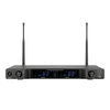 Q-Audio QWM 1970 HH UHF Dual Channel Diversity Handheld Wireless System (606-614Mhz)