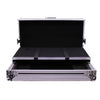 Durable DJ controller case for Pioneer DDJ-800 with foam padding and shelf