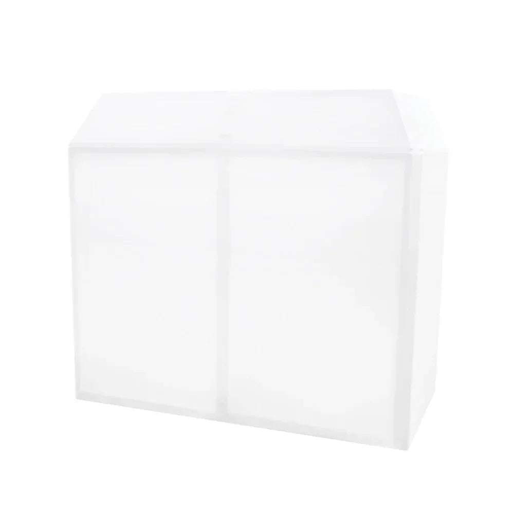 Ultimax DJ Booth Pro DJ Booth, Overhead Kit, 1.5m Plinth Kit and Corner Shelfs