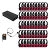 Q-Audio 50 Way Silent Disco Bundle With Portable Bluetooth Transmitter & Charger