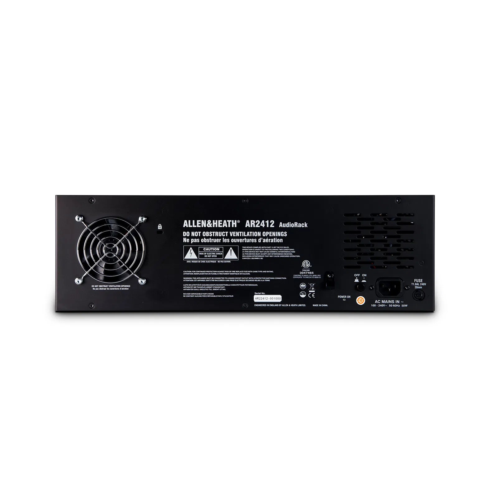Allen & Heath AR2412 Audio Rack
