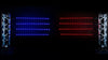 Chauvet Freedom Sticks Pack with DMX Defuser RGB With Carry Bag