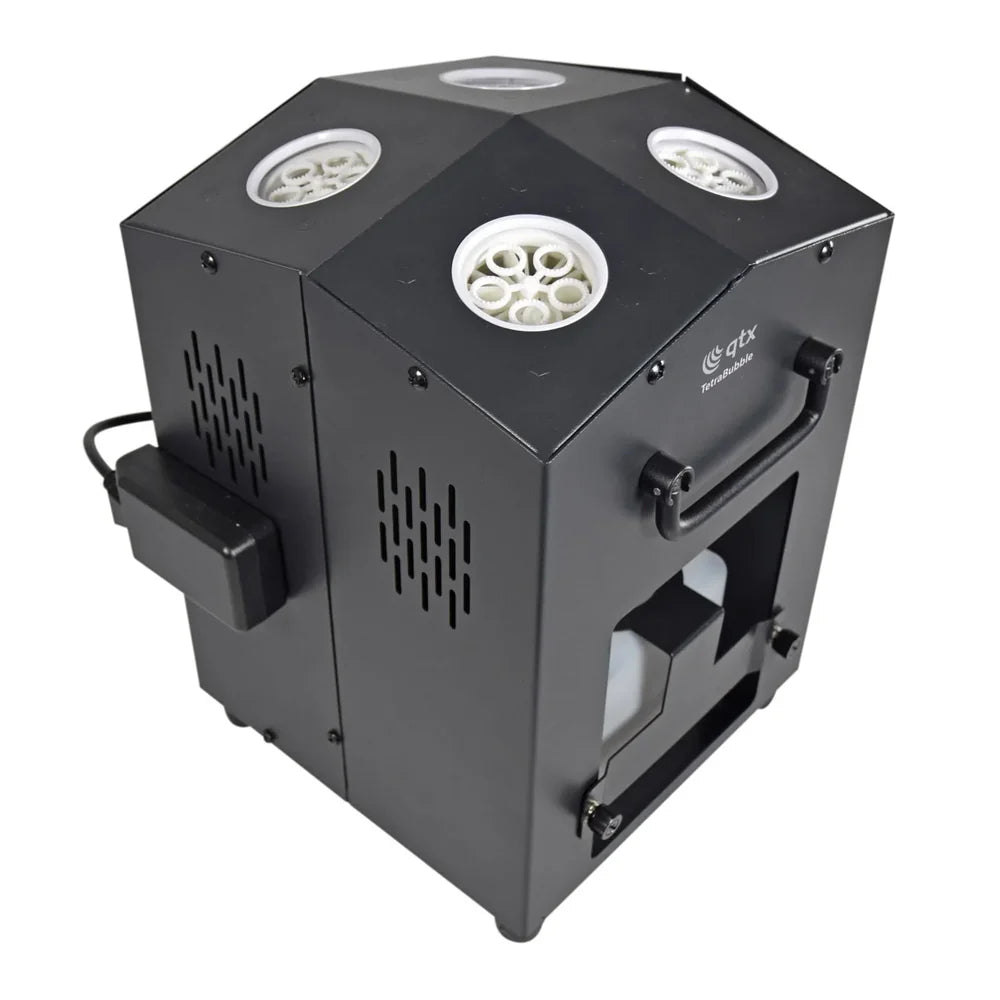 QTX Tetra Bubble High Output 4-Wheel Bubble Machine