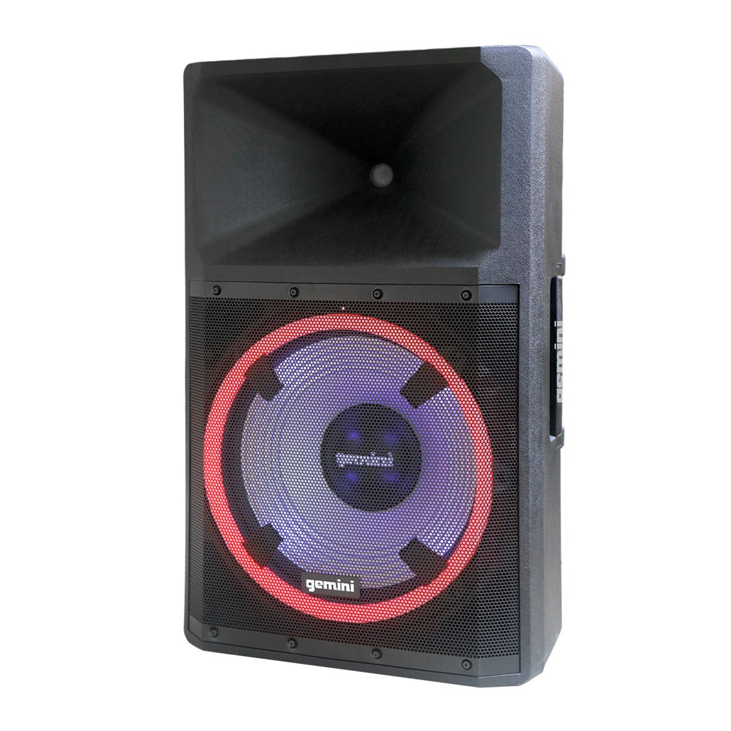 Gemini GSP-L2200PK 15" 2200W LED Loudspeaker System + Stand + Mic