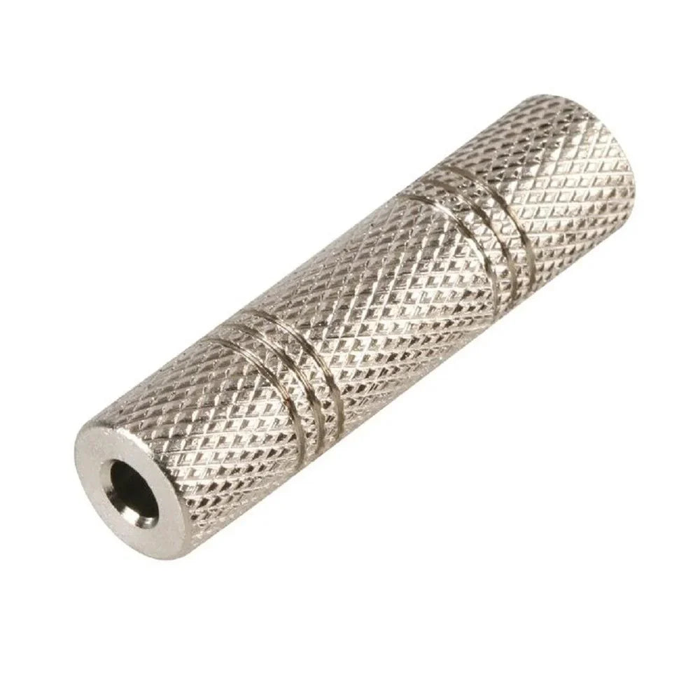 QTX Coupler 3.5mm Stereo Jack Socket to 3.5mm Stereo Jack Socket