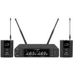 Q-Audio QWM 1960 V3 BP UHF beltpack wireless microphone system with receiver