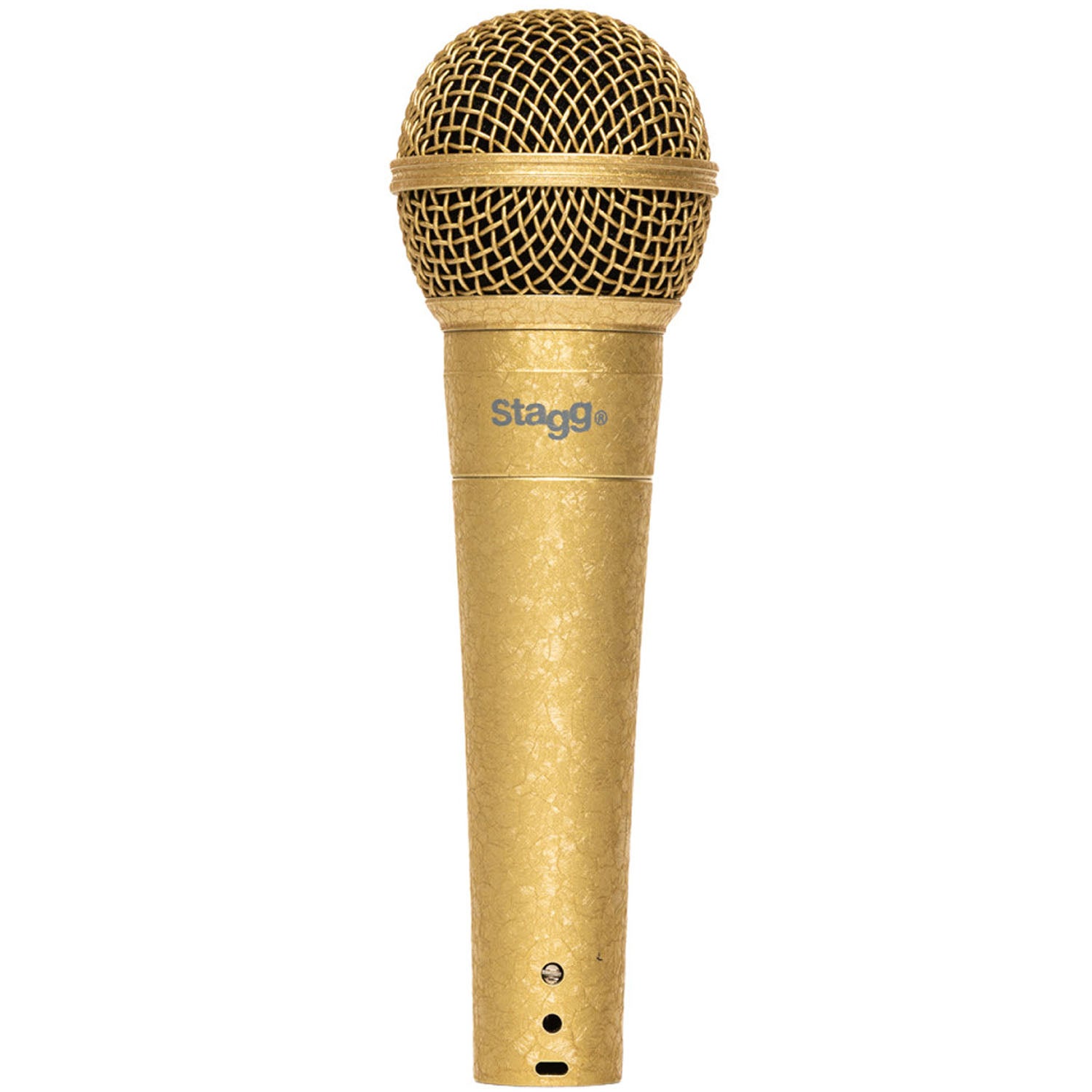Stagg SDM50 GD gold dynamic microphone for live vocals