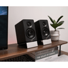 Edifier M60 Black 2.0 Compact Desktop Hi-Res Bluetooth Speaker System With Stands