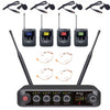 Chord XU4 Quad Bodypack UHF Wireless Microphone System