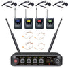 Chord XU4 Quad Bodypack UHF Wireless Microphone System