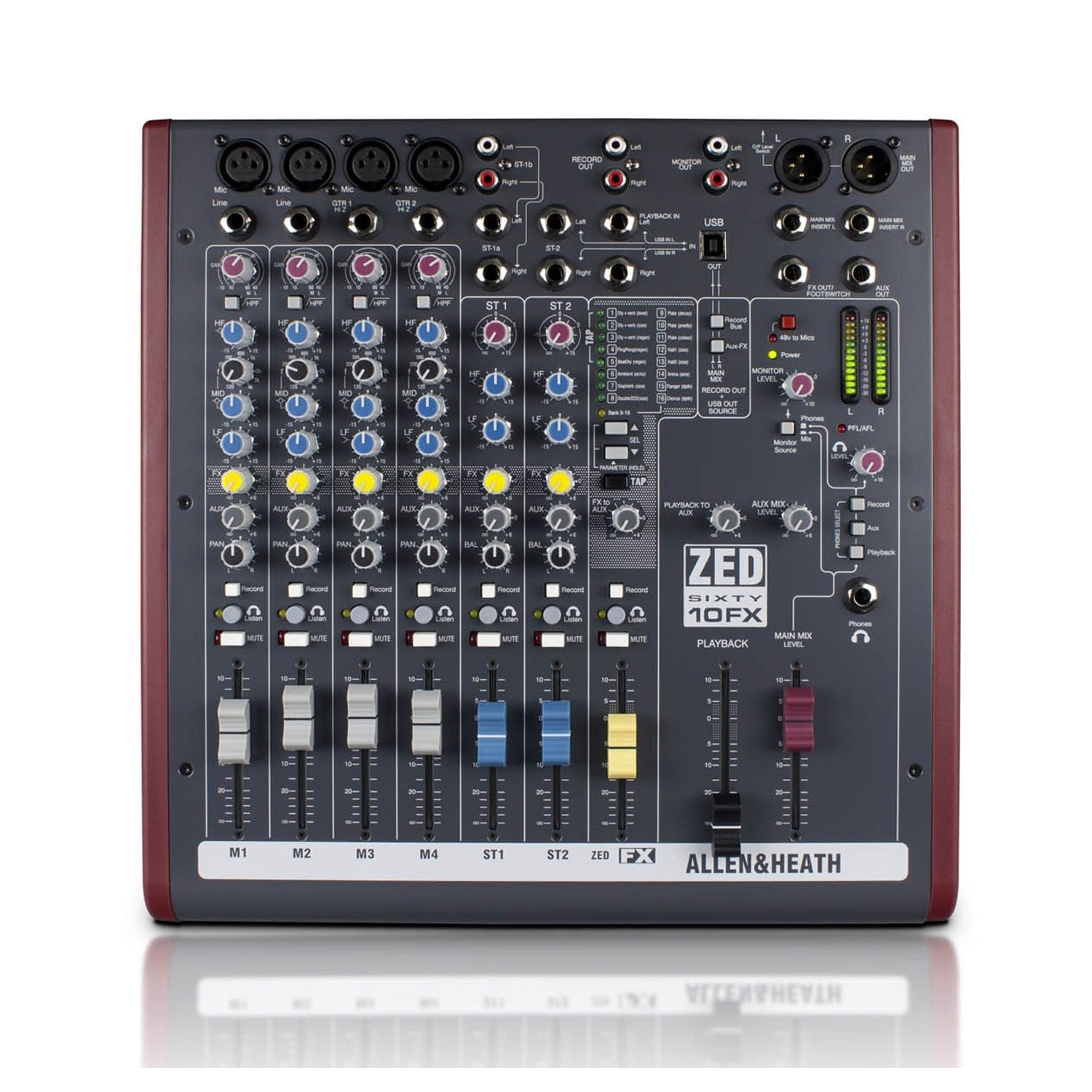 Allen & Heath ZED60-10FX Mixing Desk