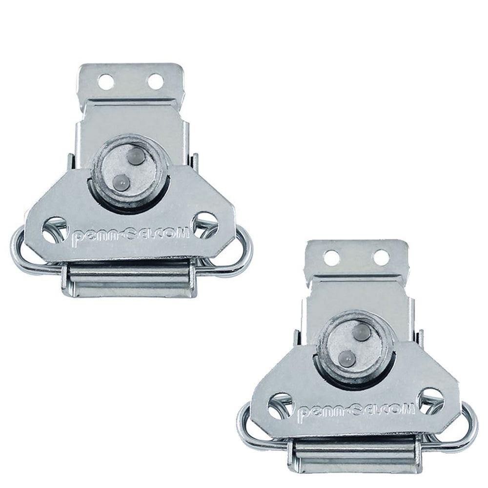 2 x Penn Elcom L0915Z Medium Surface Latch with Catch Plate