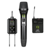 Q-Audio QWM 1900 V2 HH Dual Handheld Beltpack Wireless System