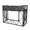 Equinox Truss Booth XL matt black large DJ booth with black acrylic panels