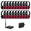 Q-Audio 20 Way Silent Disco Bundle With Bluetooth Transmitter & Charger
