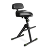 Gravity FM SEAT1 BR height adjustable stool with footrest and backrest