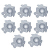 8 x Penn Elcom Medium PennBrite Ball Corner with 1mm Radius for 22mm Extrusions