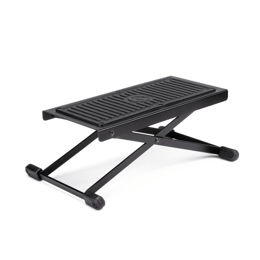 Gravity GS FB 01 Guitar Footrest in black with non-slip rubber pad