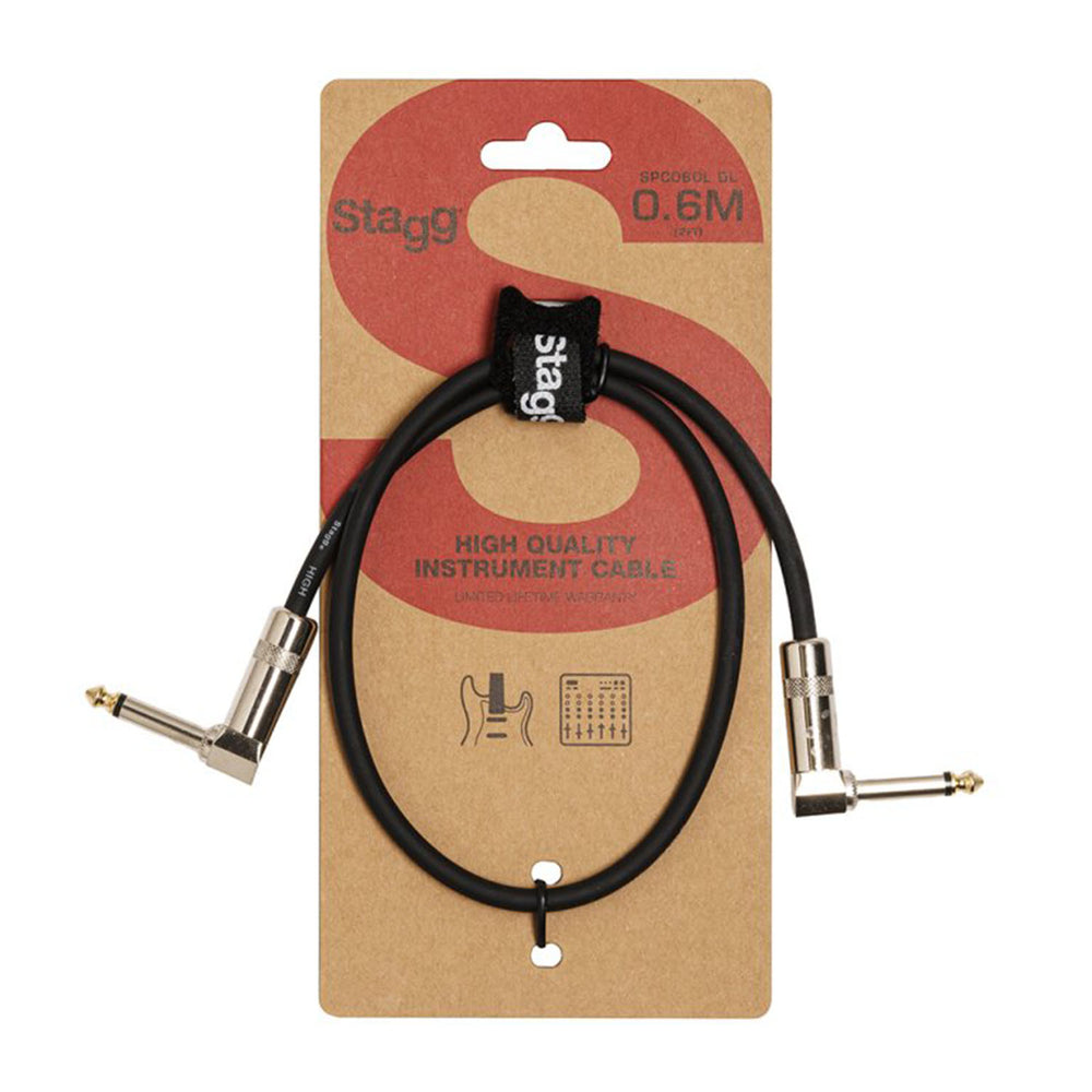 Stagg SPC060L DL 60cm Guitar FX Pedal Patch Leads