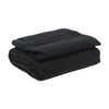 LEDJ 3 x 2m Black Serge Drapes
