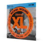 3 x D'Addario 10-46 Electric Guitar Strings EXL110-3D Regular Light