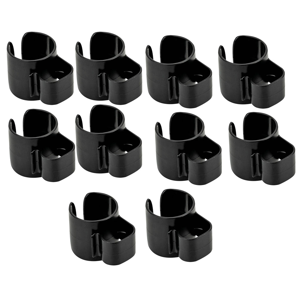 20 x Showgear 35mm ABS Cable Clamp Clips Protector