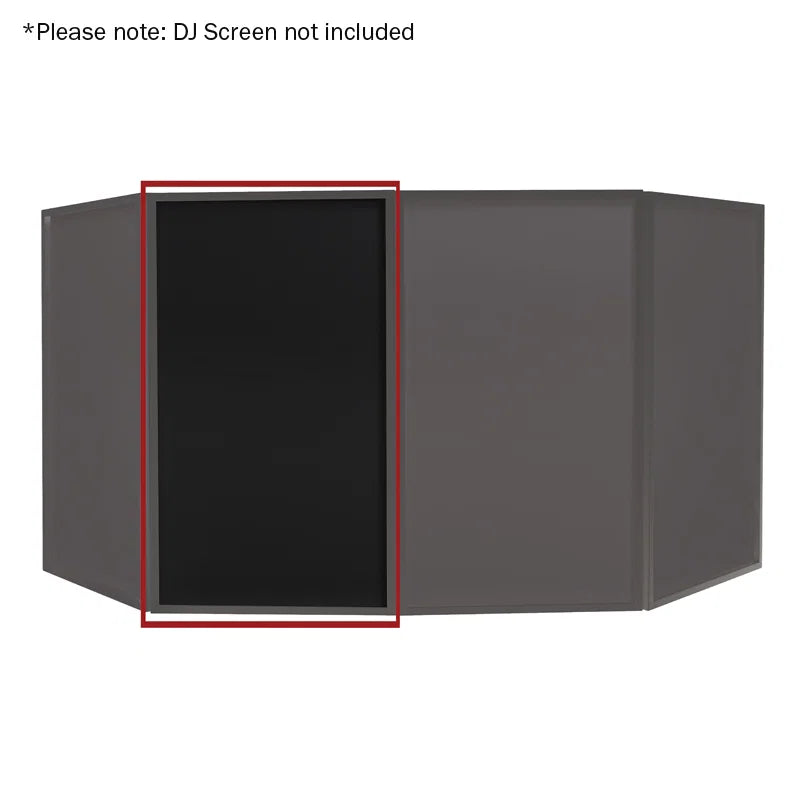 Equinox DJ Screen Replacement Lycra Cloth Black
