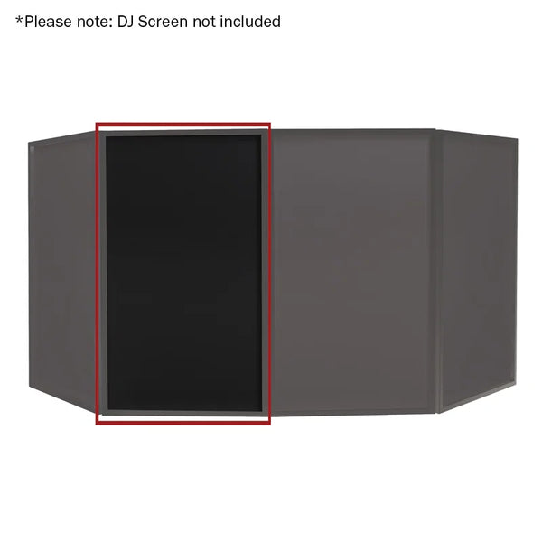 Equinox DJ Screen Replacement Lycra Cloth Black