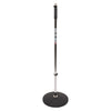 Pulse Chrome Retro Round Base Microphone Stand