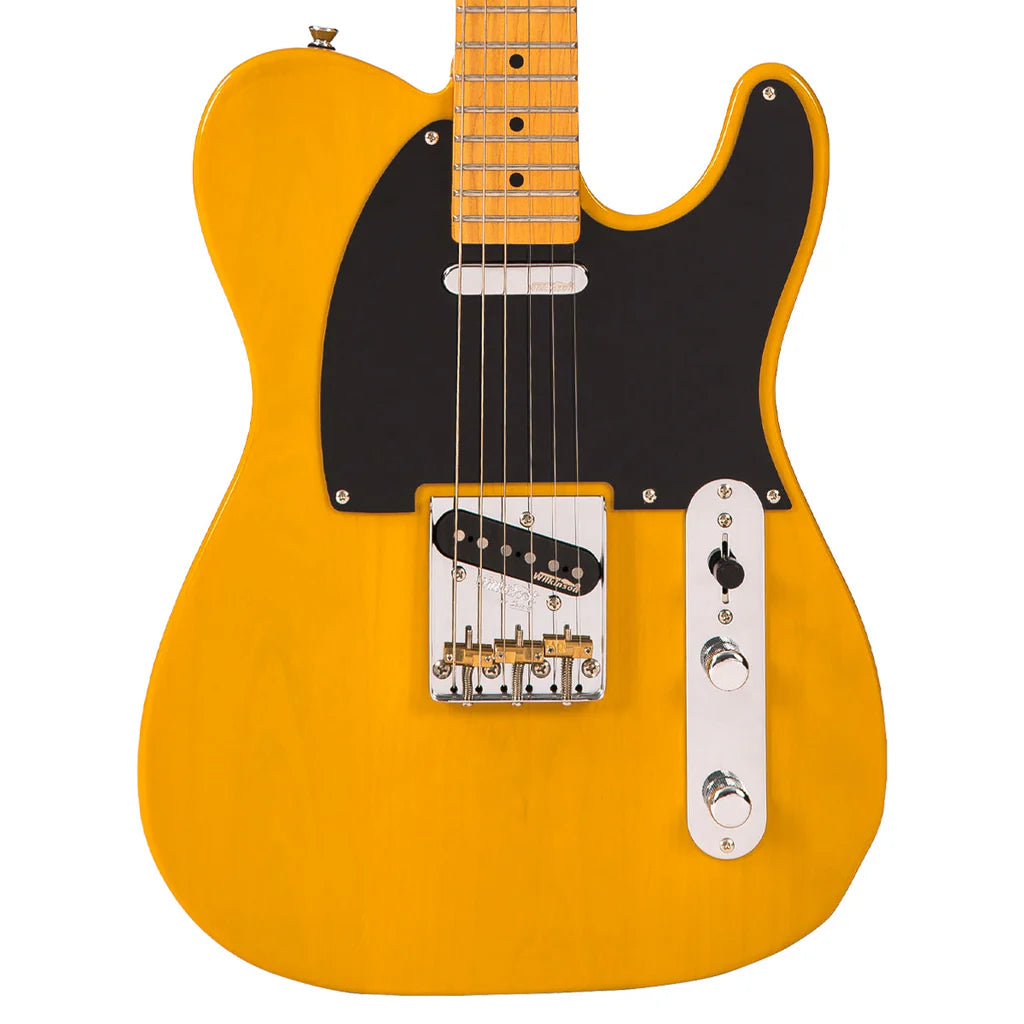 Vintage V52 ReIssued Electric Guitar Butterscotch