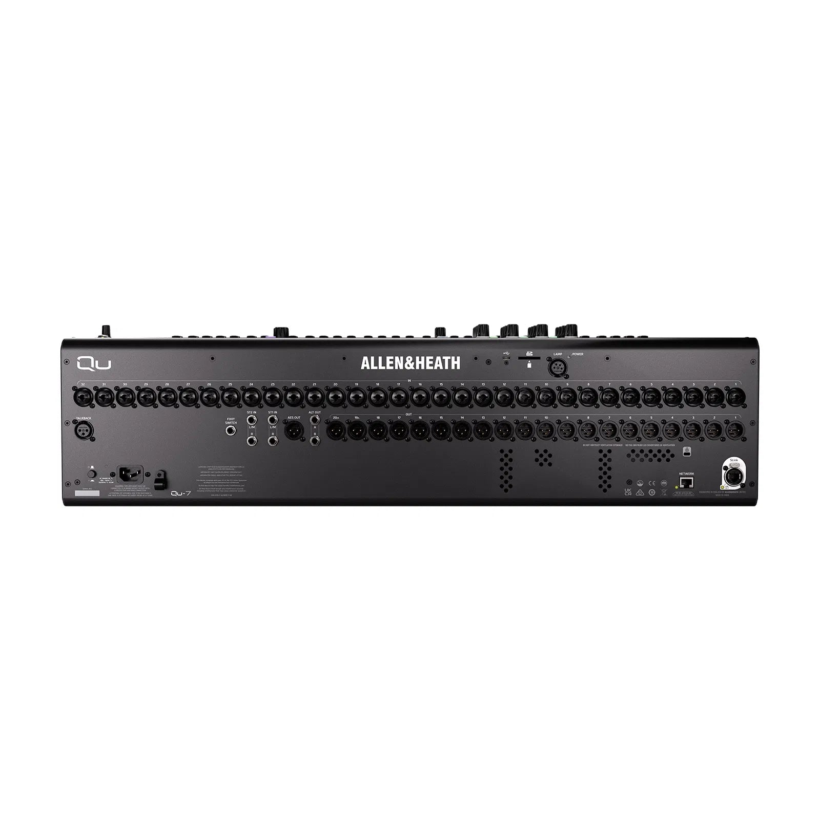 Allen & Heath Qu-7 Digital Mixing Console With 32 Faders