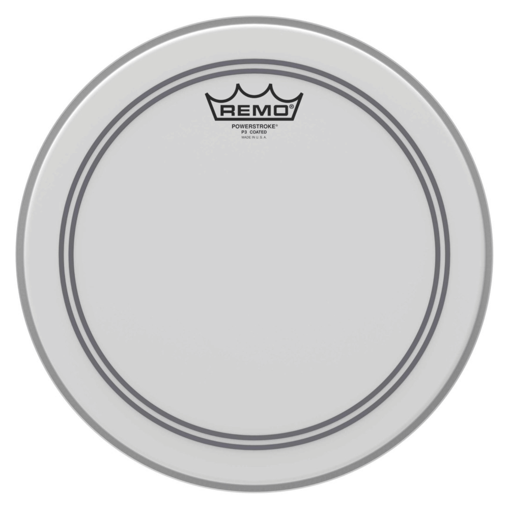 Remo P3-0112-BP 12 inch Powerstroke 3 coated drum head