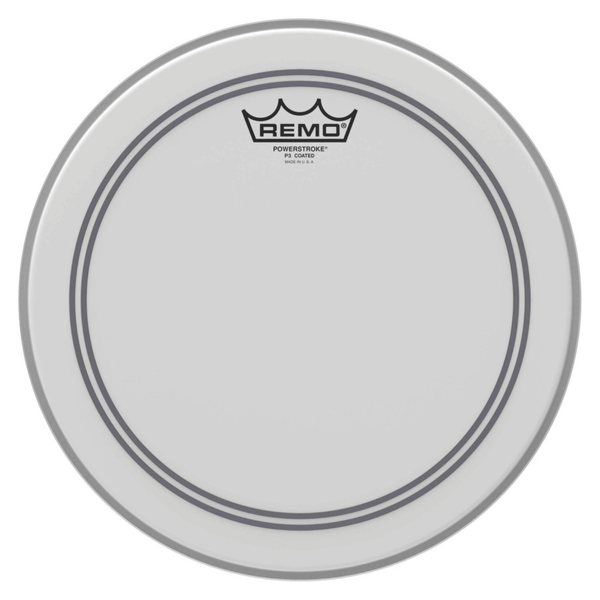 Remo P3-0112-BP 12 inch Powerstroke 3 coated drum head