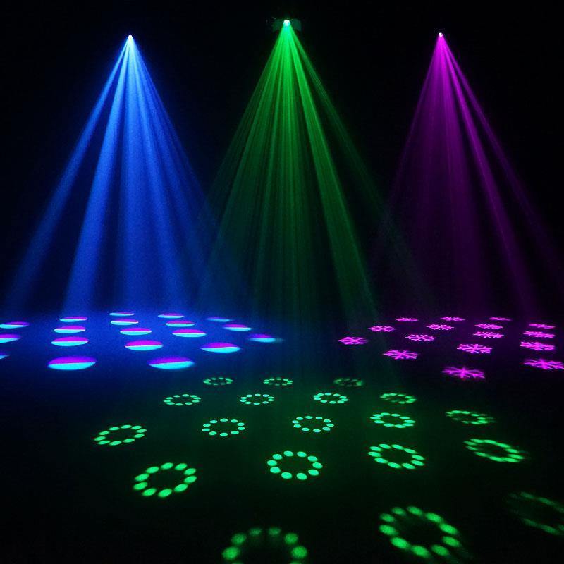 Ultimax DJ Combi Booth With Pole Kit and Equinox Helix 100w Moonflower Lights