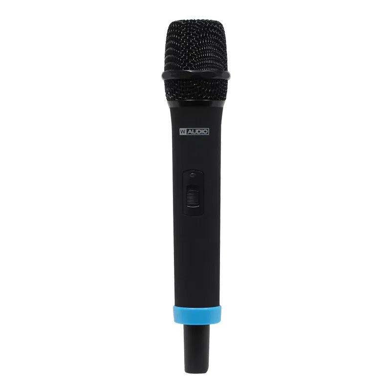 W-Audio Blue Repalcement Handheld Microphone for RM Quartet (863.42Mhz)