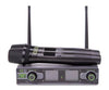 Q-Audio QWM1950 HH Dual Channel UHF Wireless Microphone Channel 70 (863.1-864.9 MHz)