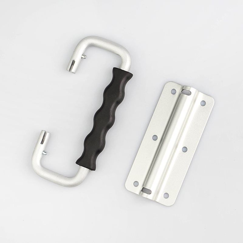 Penn Elcom Aluminium Un-Sprung Surface Mount Chest Handle with Moulded Grip
