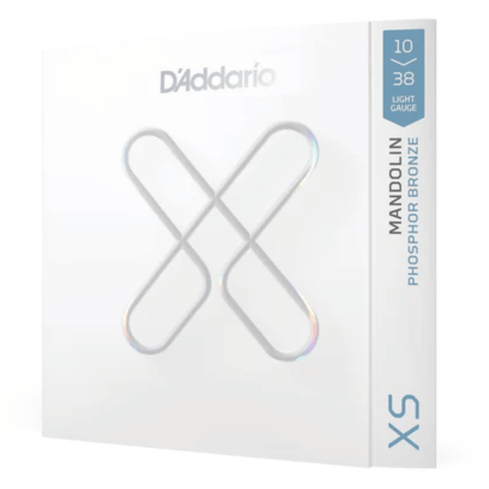 D'Addario 10-38 Light, XS Phosphor Bronze Mandolin Strings