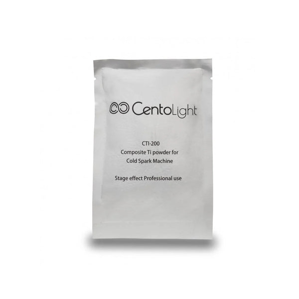 Centolight CTI-200 Cold Spark Machines Titanium Composite Powder - 200 gr bag - DY Pro Audio