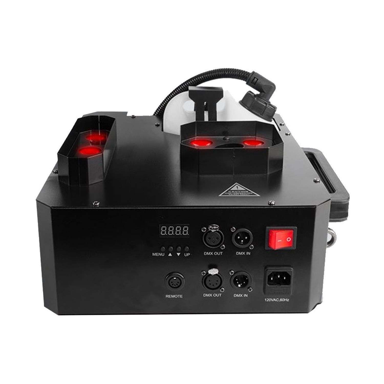 Chauvet DJ GEYSER P7 RGBAUV LED Vertical Fog Machine - DY Pro Audio