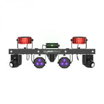 Chauvet GigBAR Move DJ Disco DMX Moving Head Derby Laser Gobo Lighting System - DY Pro Audio