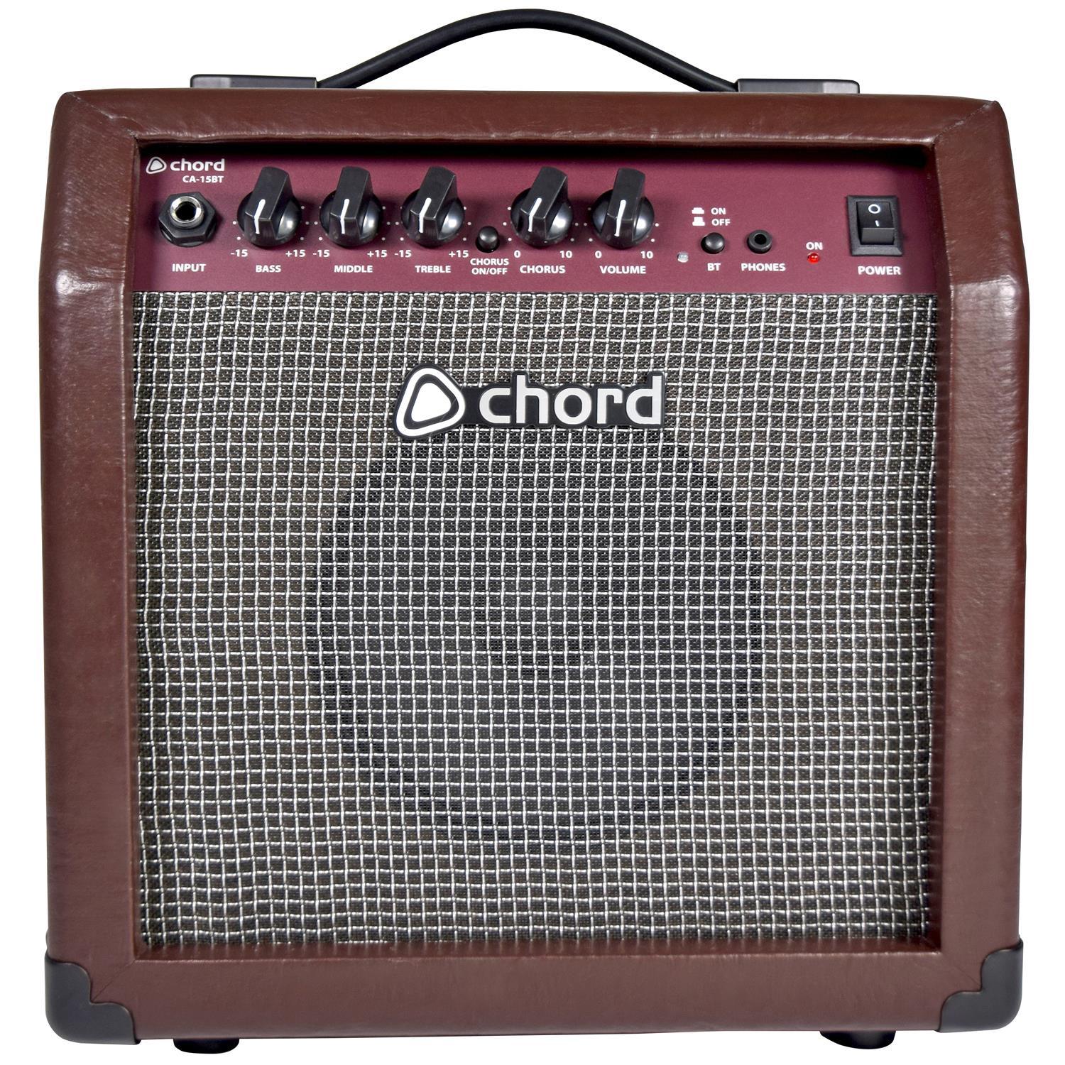 Chord CA-15BT Acoustic Guitar Amp with Bluetooth - DY Pro Audio
