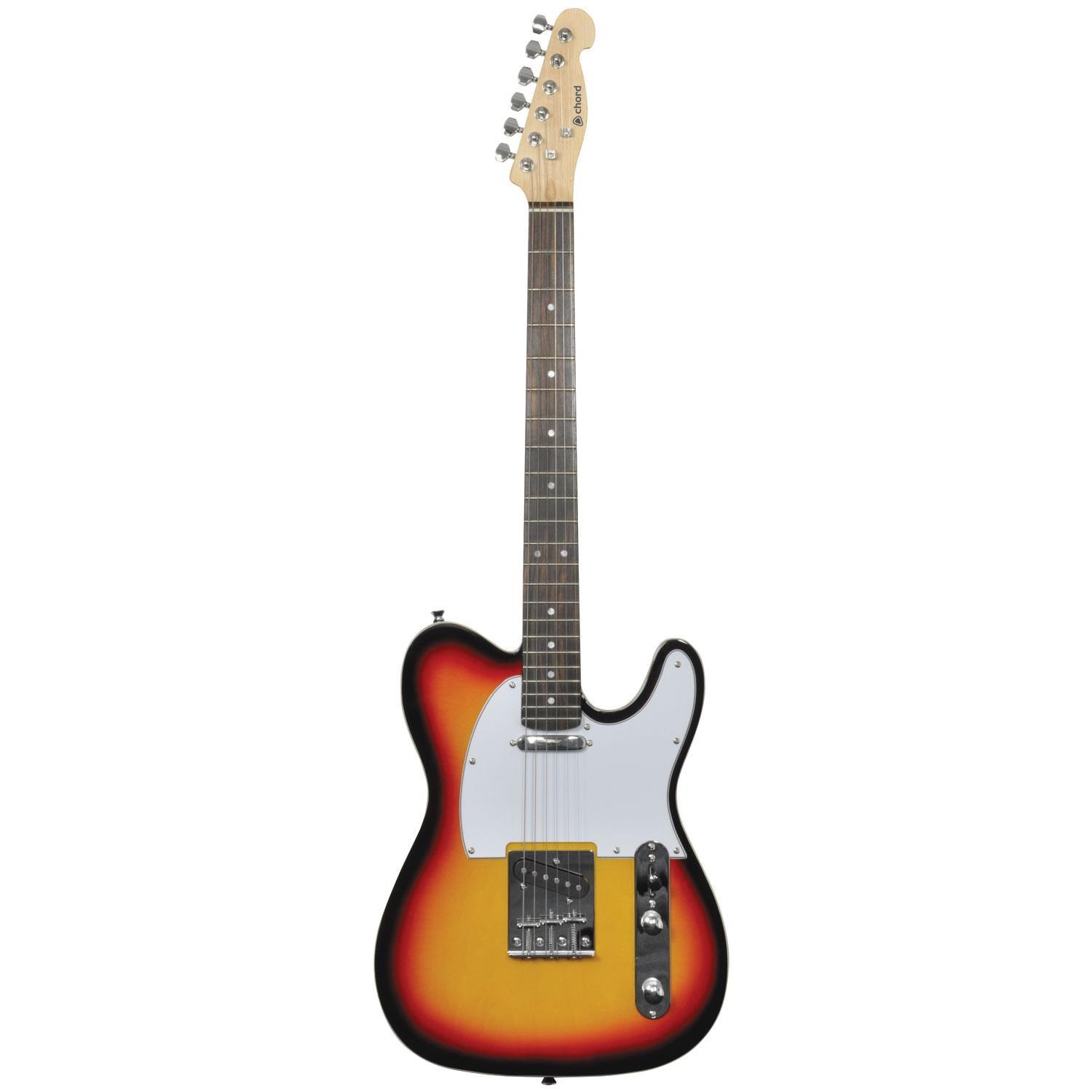 Chord CAL62 3 Tone Starburst Electric Guitar - DY Pro Audio